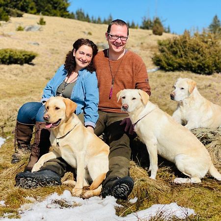 Naturforsthaus Gartenblick Fuer Hunde - Und Naturverbundene Menschen Preitenegg Esterno foto